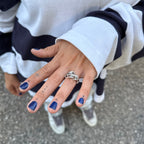 Paris - sterling silver ring