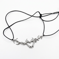 Heart With Thorns, collar de plata de ley 925 hecho a mano por ORAM Studio