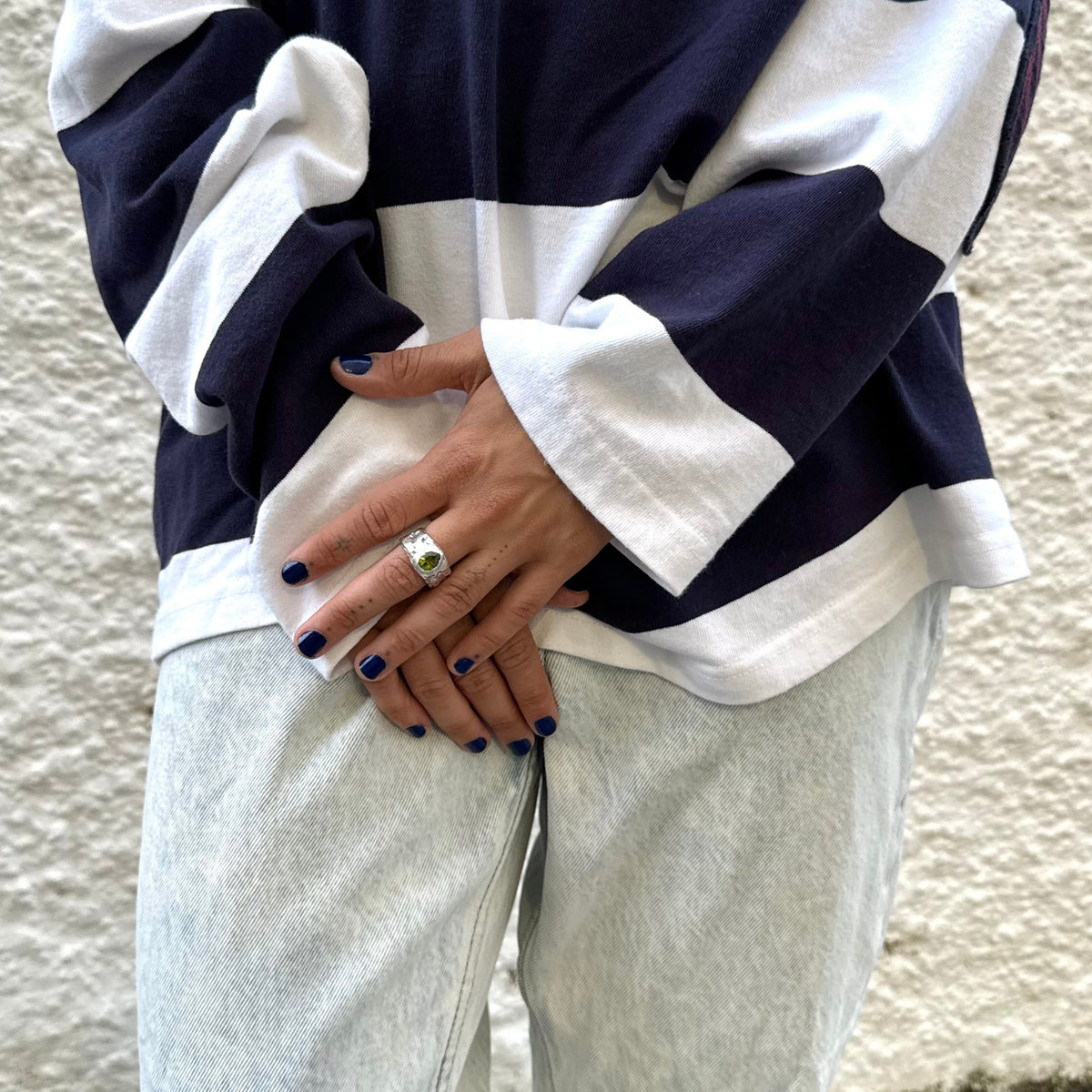 Ada - sterling silver ring
