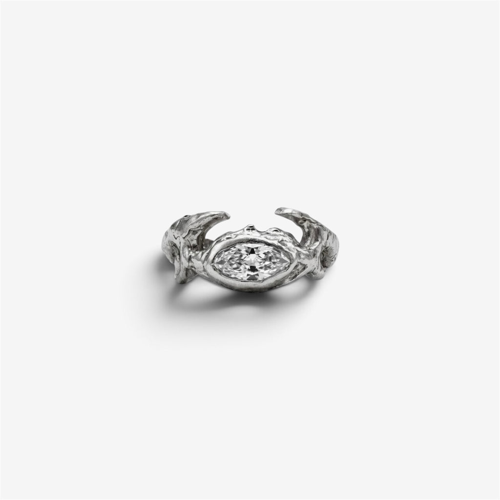 Zero, anillo de plata de ley 925 hecho a mano por ORAM Studio