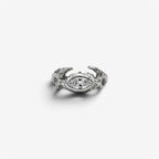Zero, anillo de plata de ley 925 hecho a mano por ORAM Studio