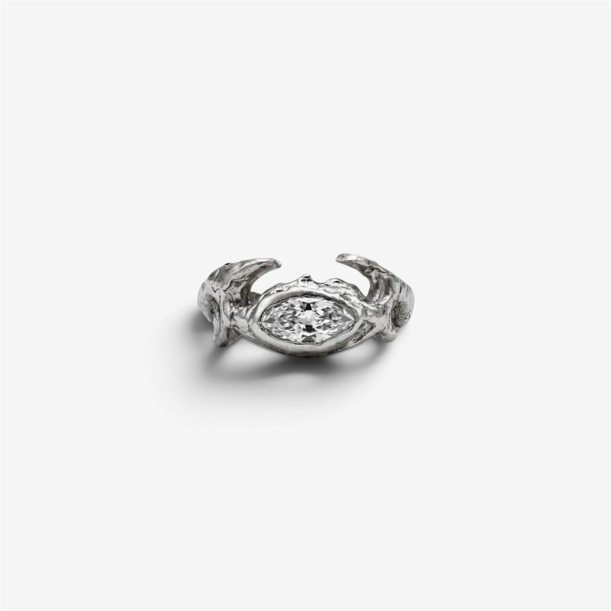 Zero, anillo de plata de ley 925 hecho a mano por ORAM Studio