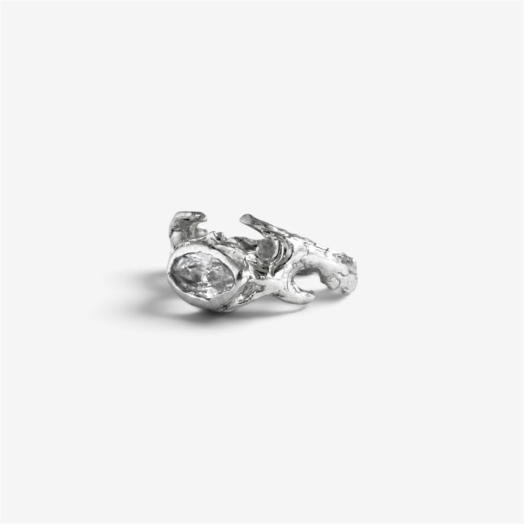 Zero, anillo de plata de ley 925 hecho a mano por ORAM Studio