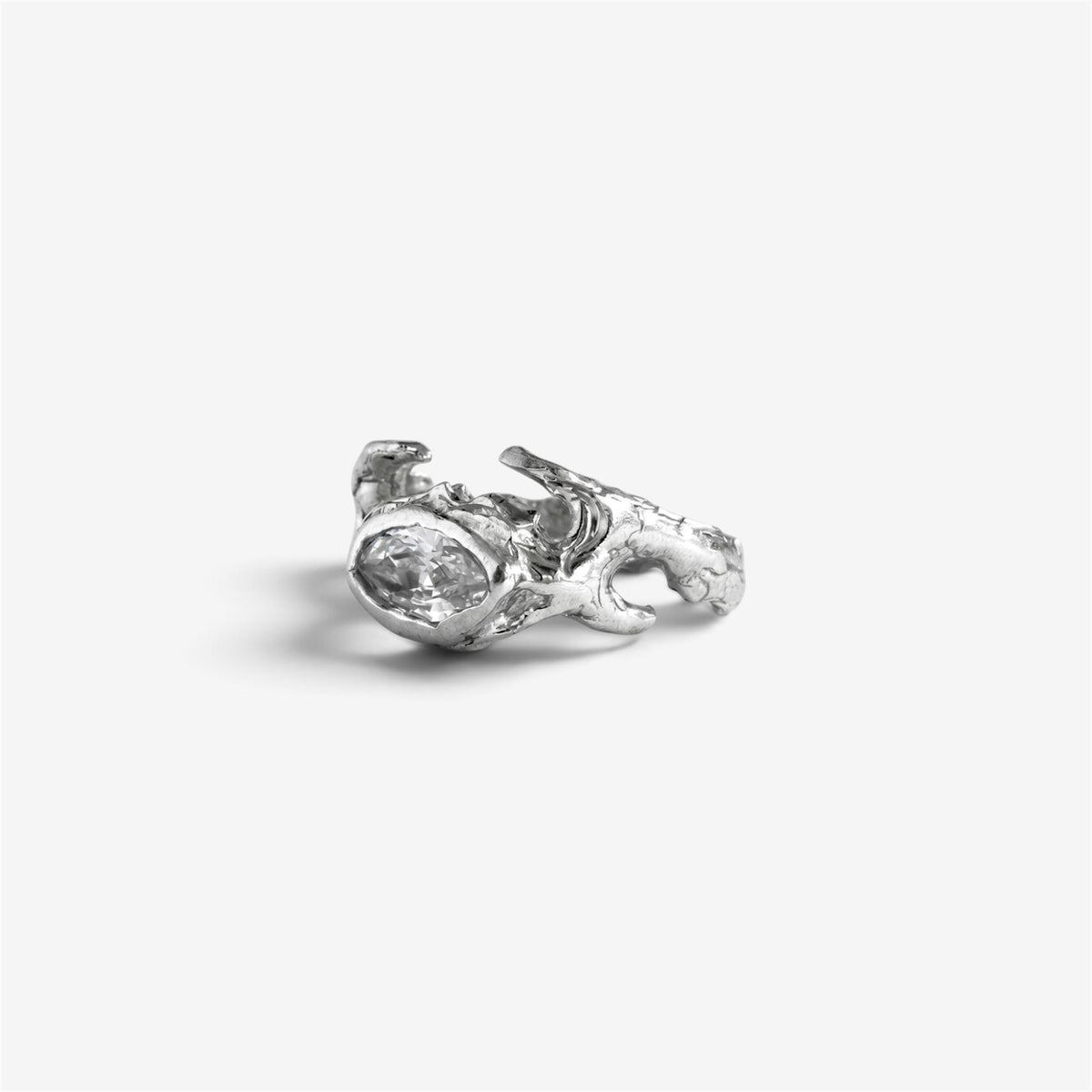 Zero, anillo de plata de ley 925 hecho a mano por ORAM Studio