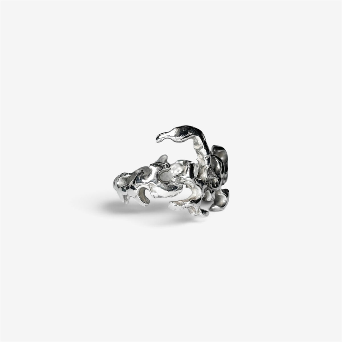 Scorpio - sterling silver ring