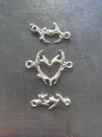 Heart With Thorns, collar de plata de ley 925 hecho a mano por ORAM Studio